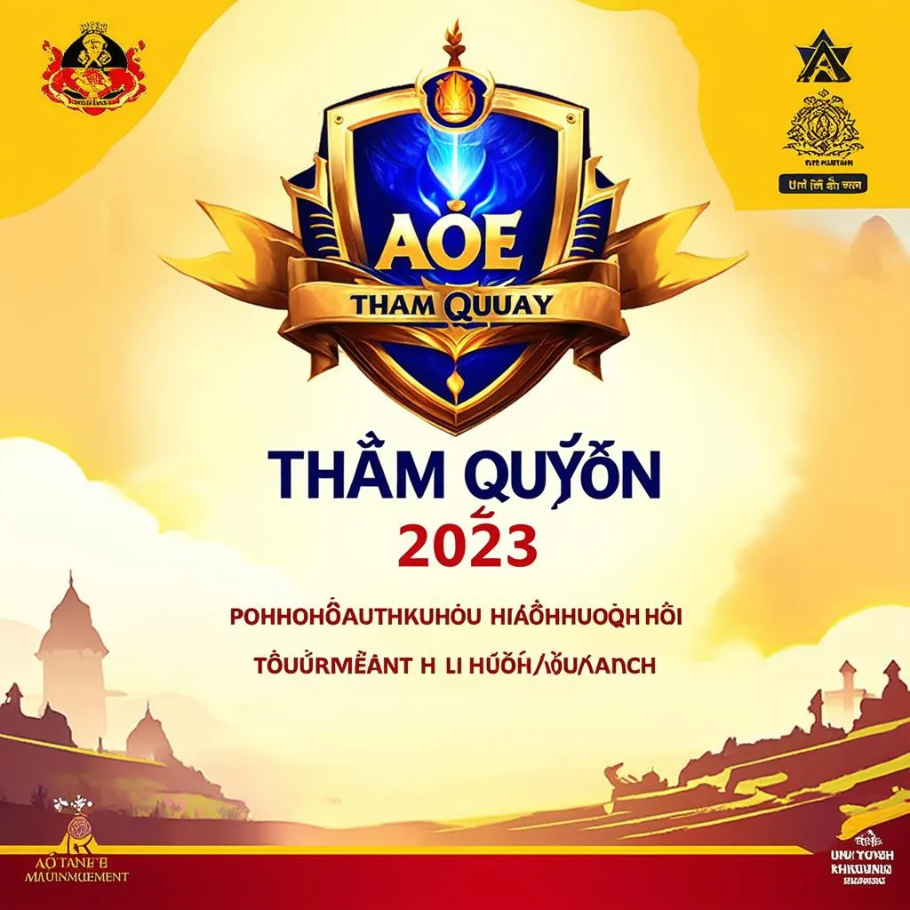 Lịch thi đấu AoE Thâm Quyến 2023