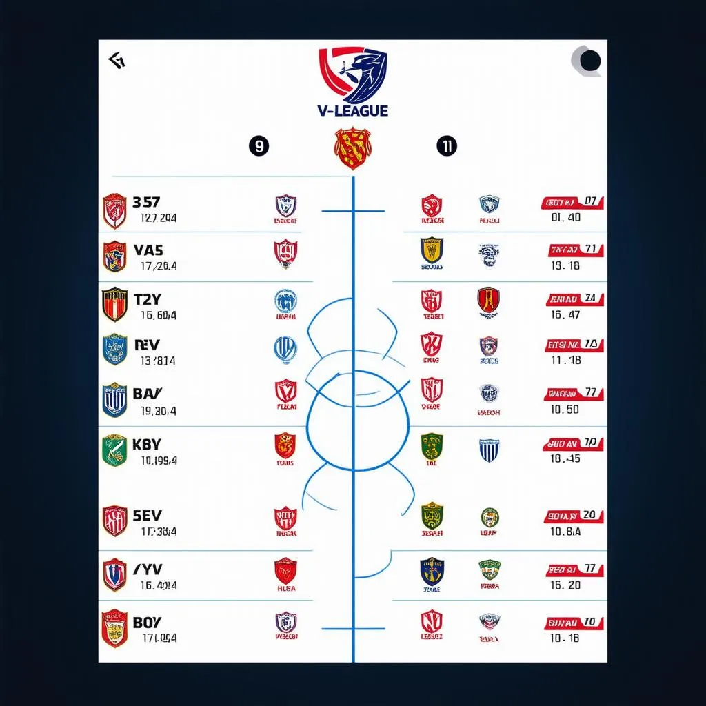 Bảng xếp hạng V-League