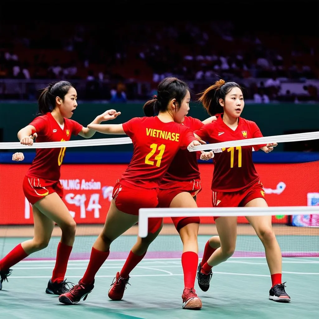 bóng chuyền nữ việt nam asiad 2018