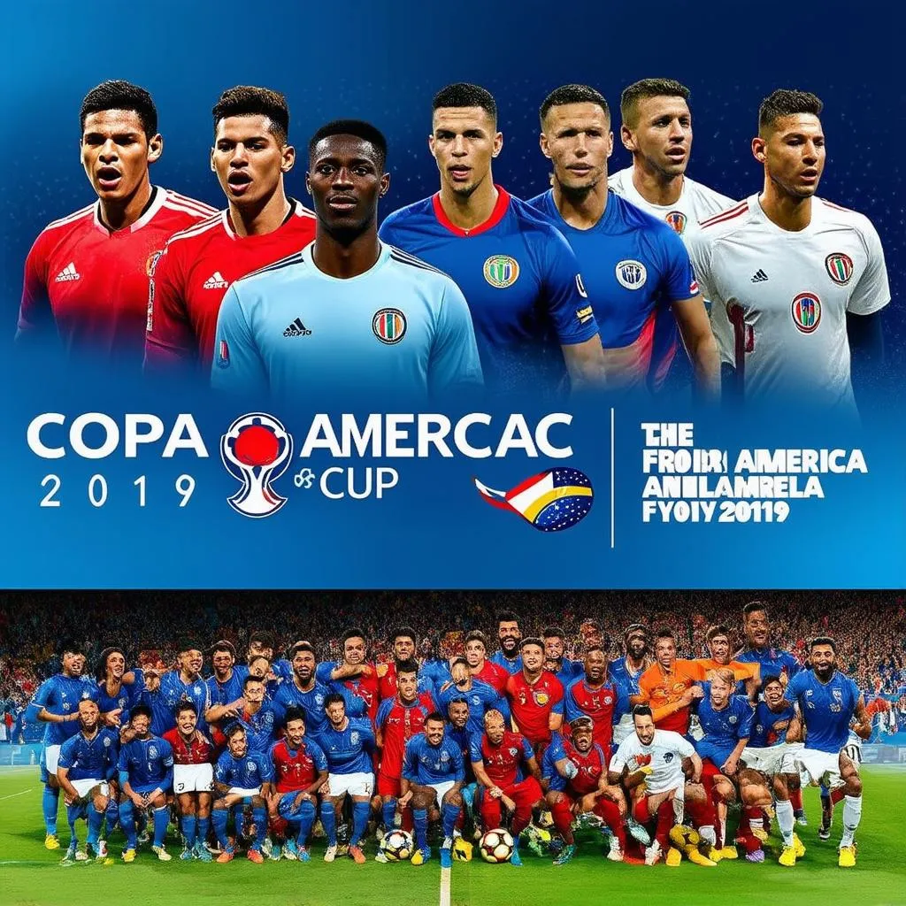 Các đội tuyển tham gia Copa America Cup 2019