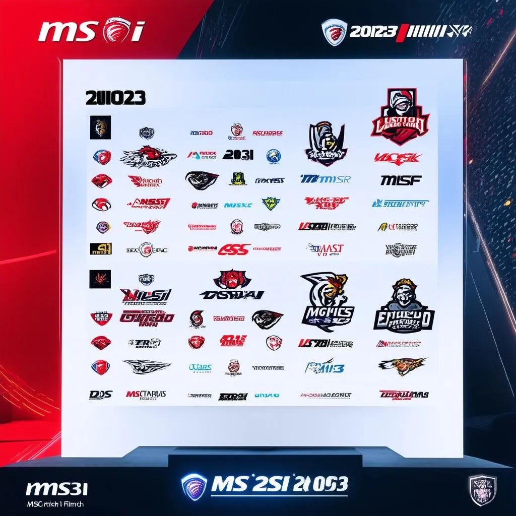 Các đội tuyển tham gia MSI 2023