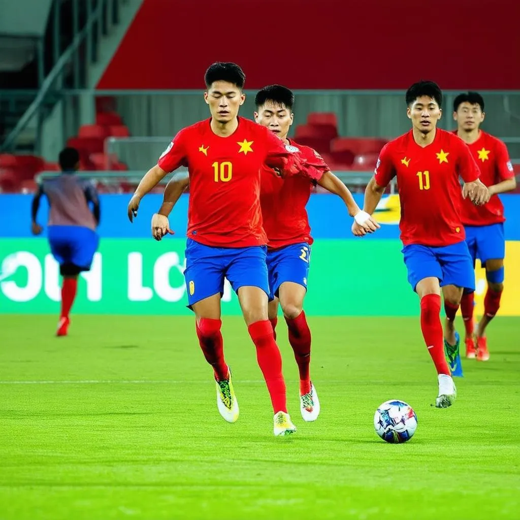 Đội tuyển Việt Nam thi đấu Asian Cup 2019