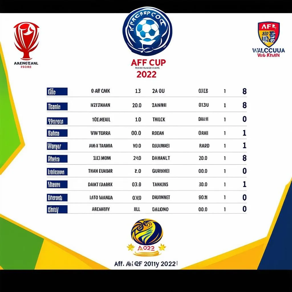 Kết quả AFF Cup 2022