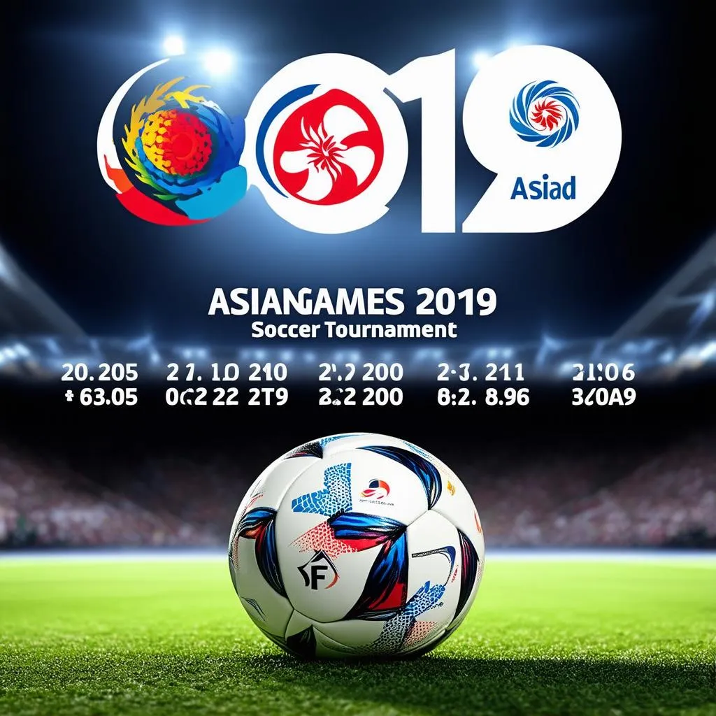 Lịch thi đấu vòng bảng Asiad 2019