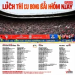 Lịch Thi Đấu Bóng Đá Hôm Nay