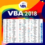 Lịch thi đấu VBA 2018