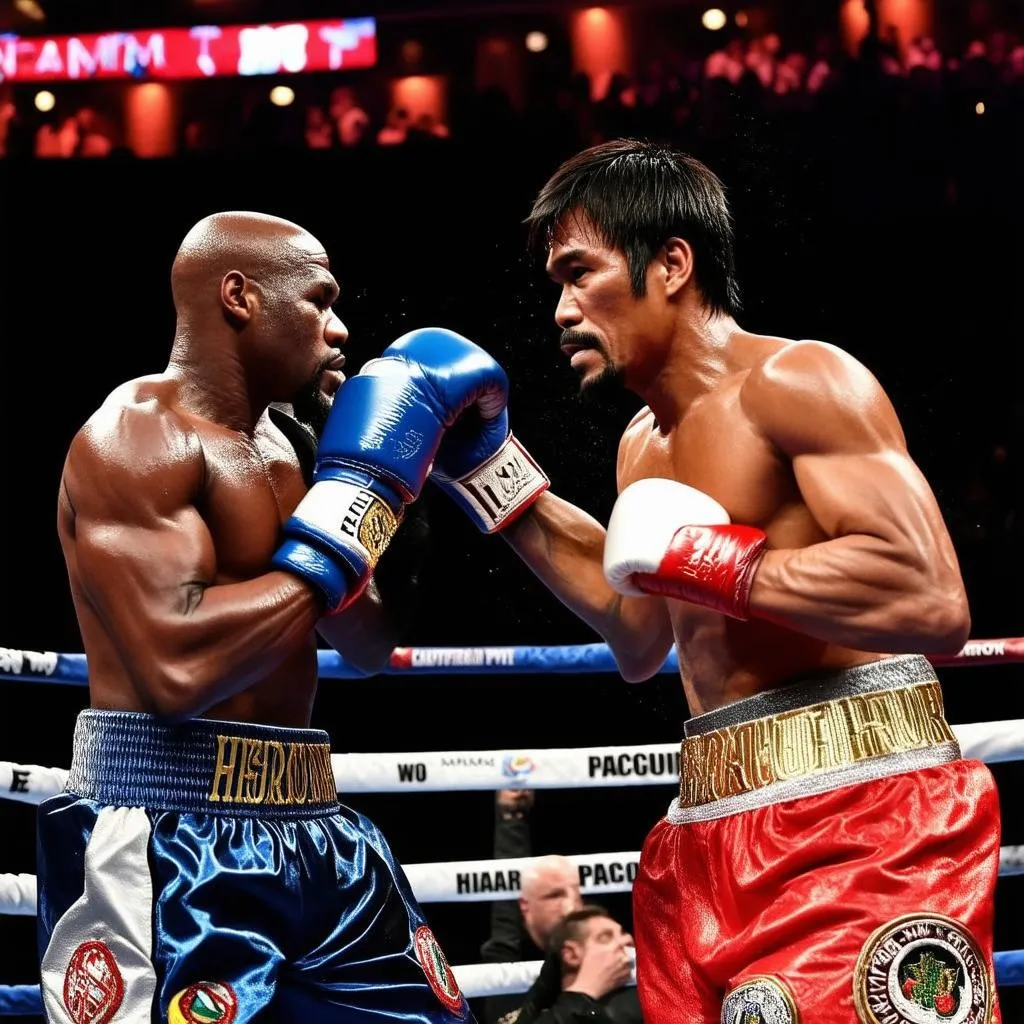 Trận đấu giữa Mayweather và Pacquiao