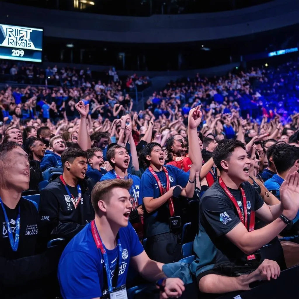 Rift Rivals 2019 ngày 4 cổ vũ đội tuyển