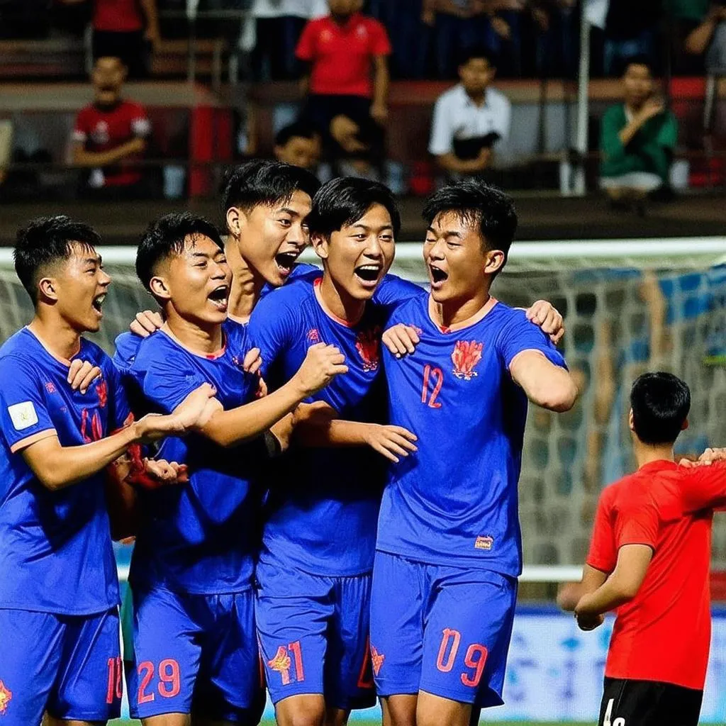 U19 Việt Nam trận giao hữu