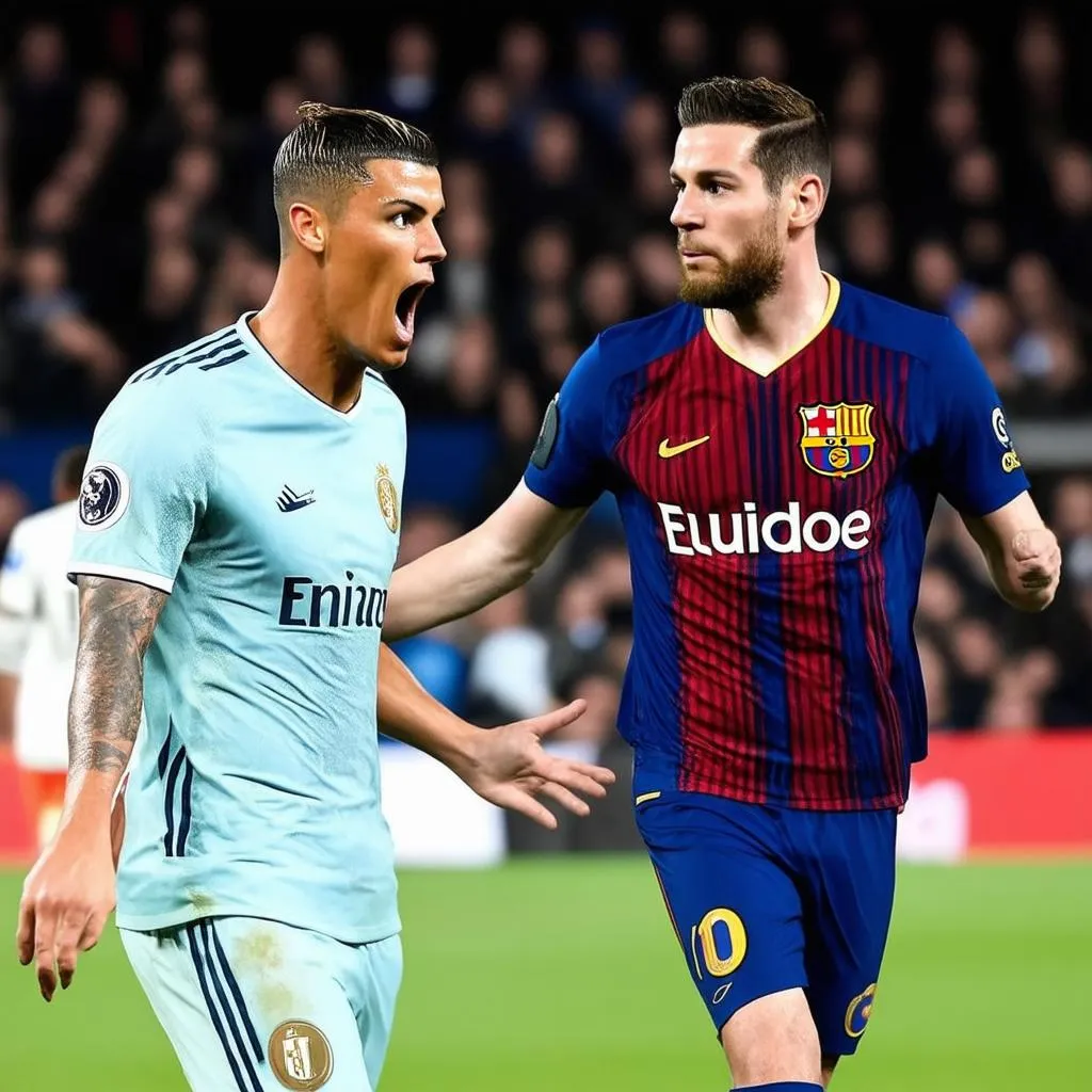 Messi và Ronaldo đối đầu nảy lửa