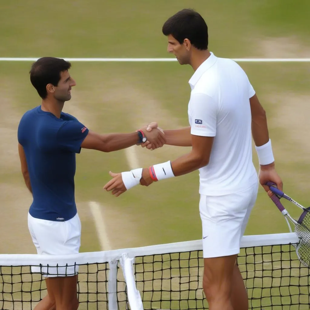 Novak Djokovic và Rafael Nadal đối đầu tại Wimbledon