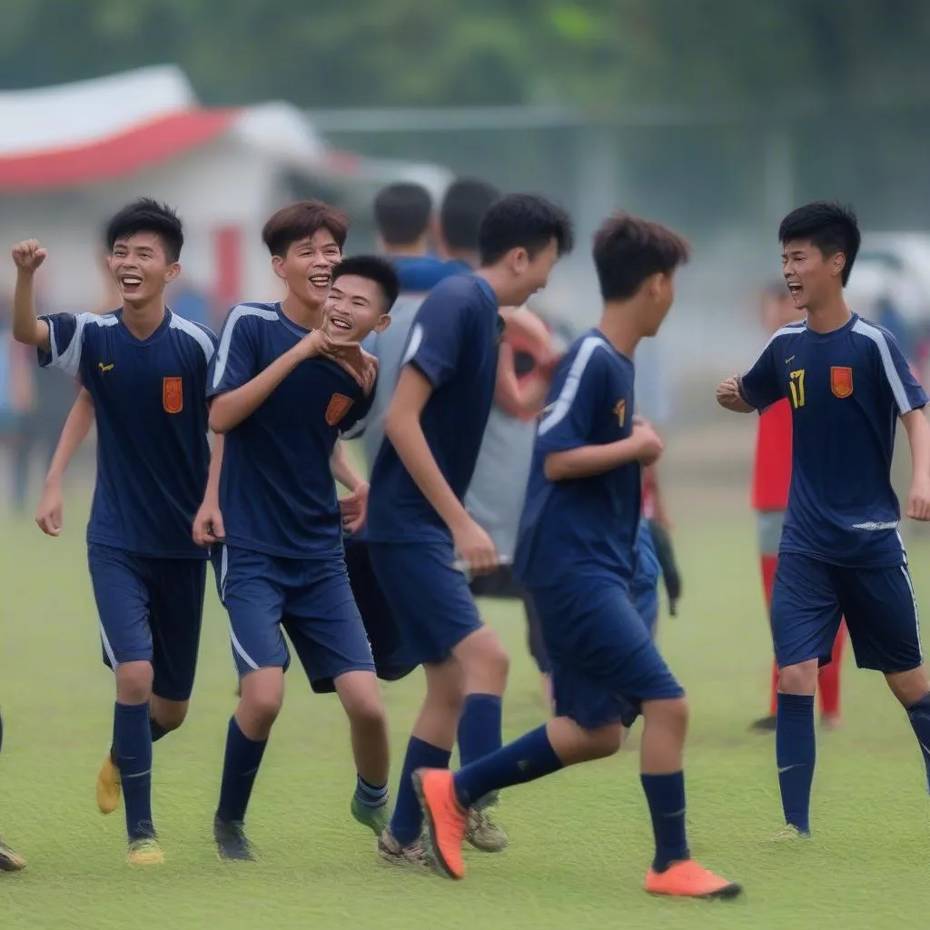 U15 Việt Nam giành chiến thắng