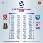 Lịch thi đấu Ác Cup 2022