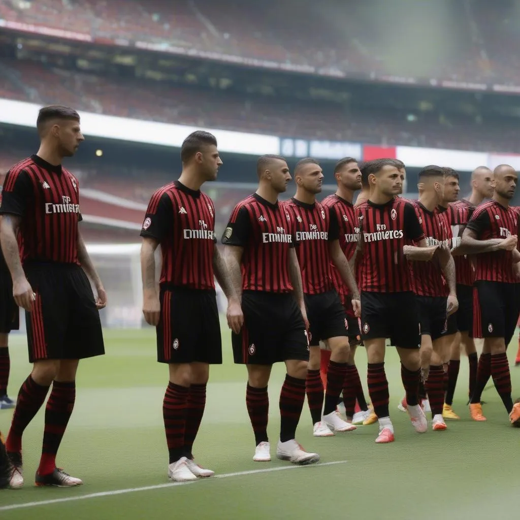 AC Milan bước ra sân với vẻ huyền bí