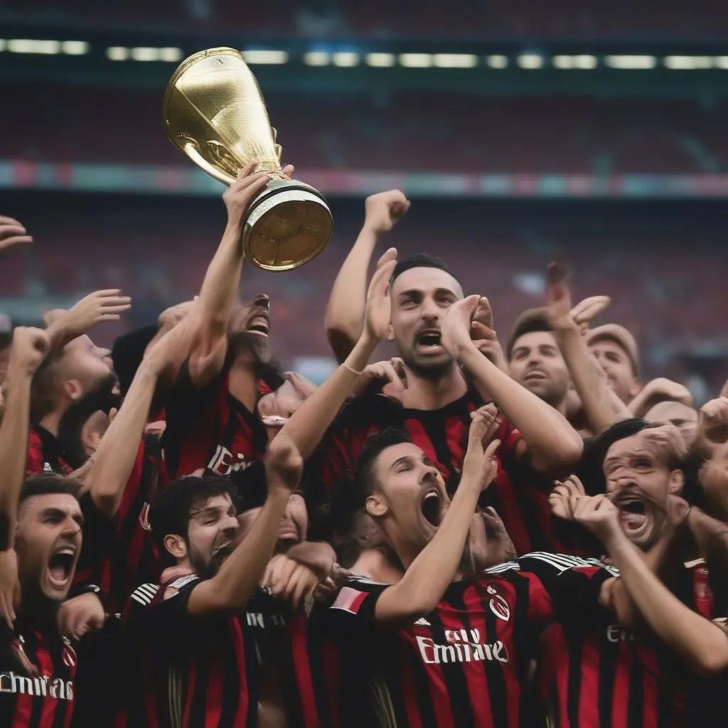 AC Milan vô địch Serie A