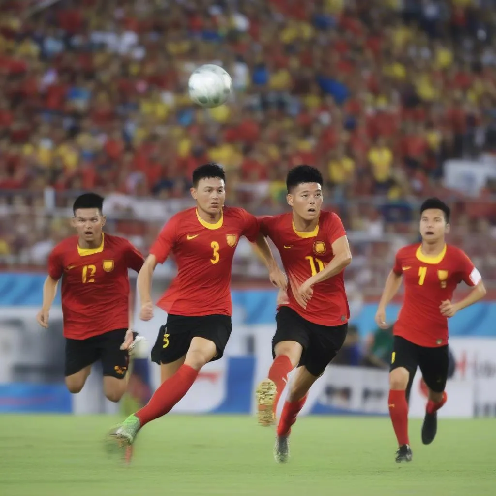 Hình ảnh trận chung kết AFF Cup 2018 giữa Việt Nam và Malaysia