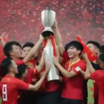 Hình ảnh đội tuyển Việt Nam nâng cúp vô địch AFF Cup 2019