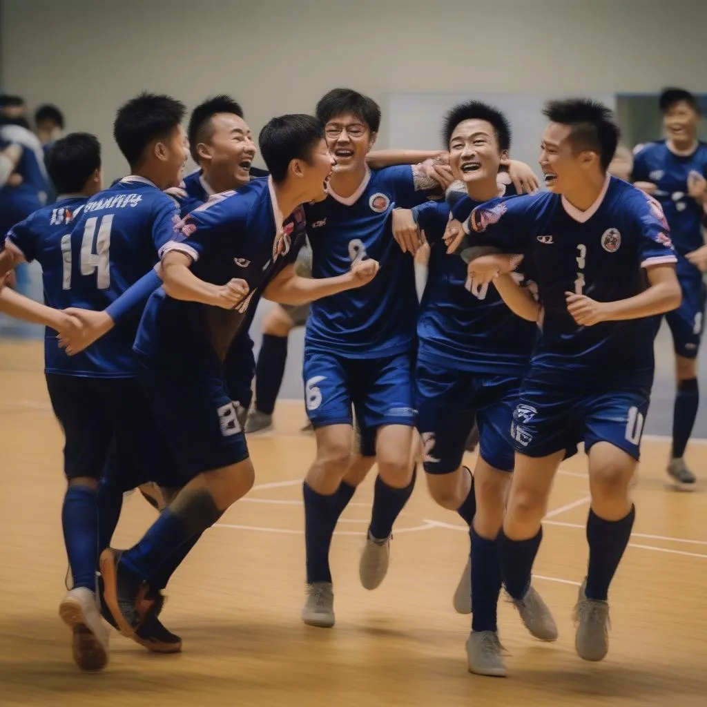 Ahako vô địch lượt đi giải Futsal HDBank VĐQG 201: Hàng công sắc bén, hiệu quả