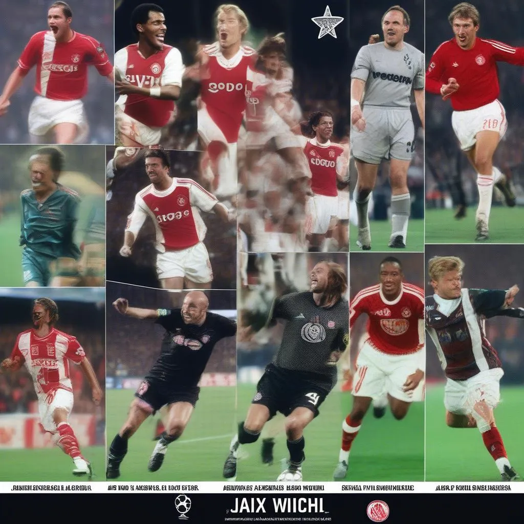 Hình ảnh lịch sử Ajax vô địch C1