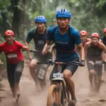 Annie Nguyễn TTeam vượt qua thử thách tại Tú Làn Adventure Race 2018