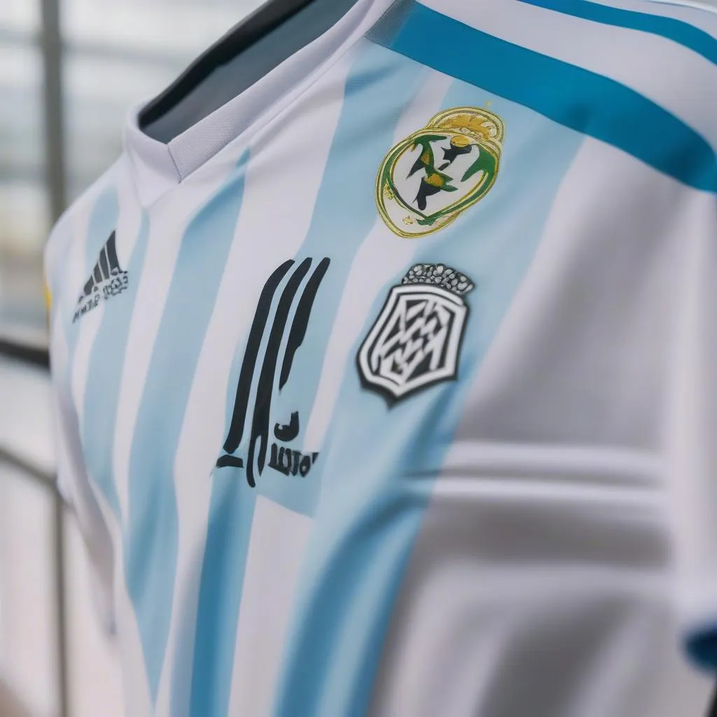 Áo đấu Argentina Messi World Cup 2022