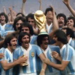 Hình ảnh đội tuyển Argentina vô địch World Cup 1978