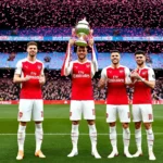 Arsenal chinh phục ngôi vương