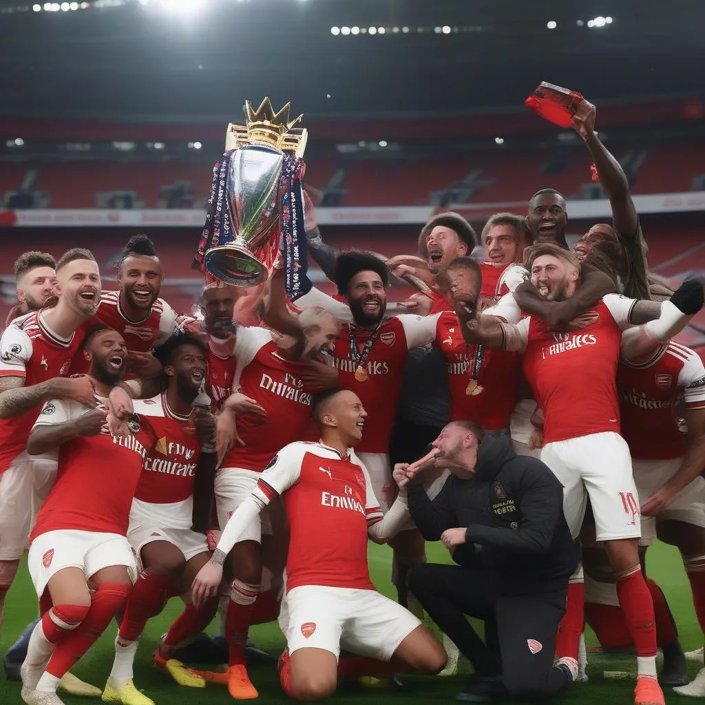 Arsenal vô địch Ngoại hạng Anh 2022-2023