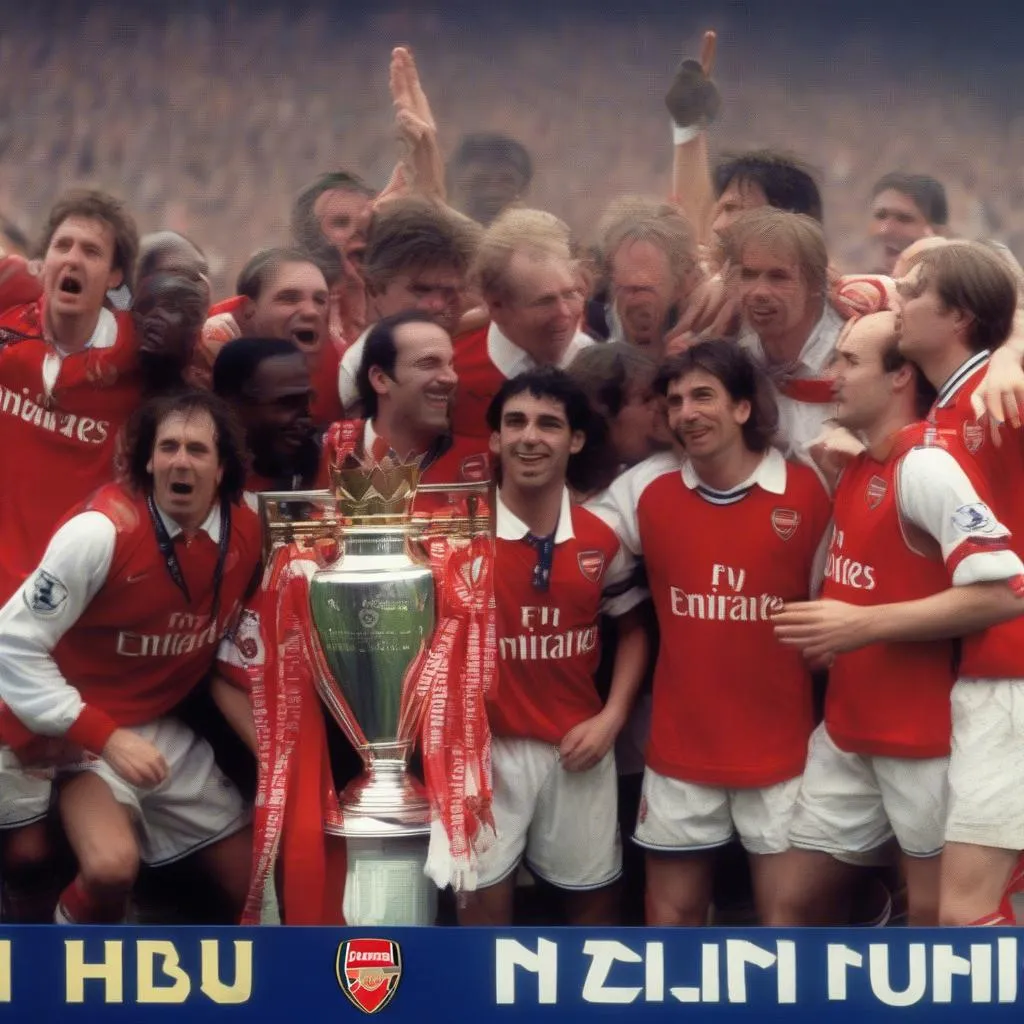 Arsenal has won the Premier League title three times