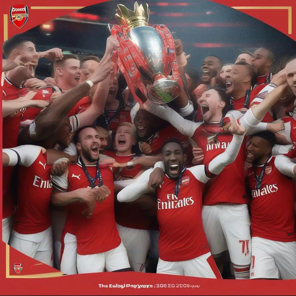 Arsenal vô địch Premier League hai mùa giải liên tiếp