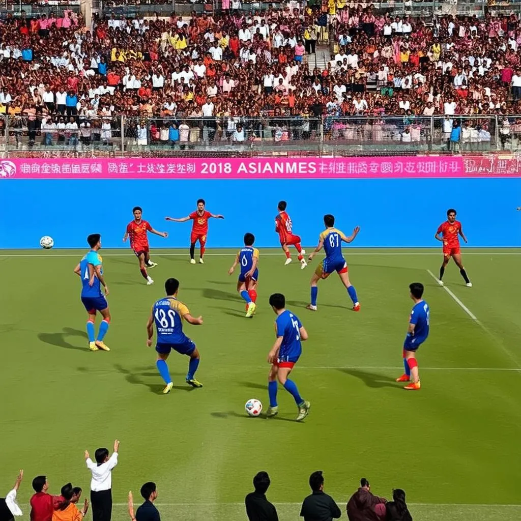 Lịch thi đấu bóng đá Asiad 2018