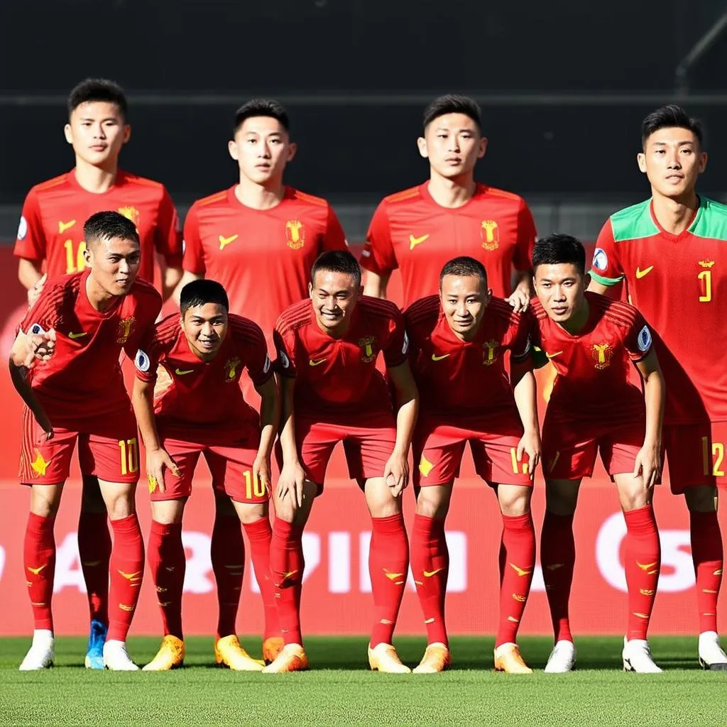 Đội tuyển Việt Nam thi đấu Asian Cup 2019