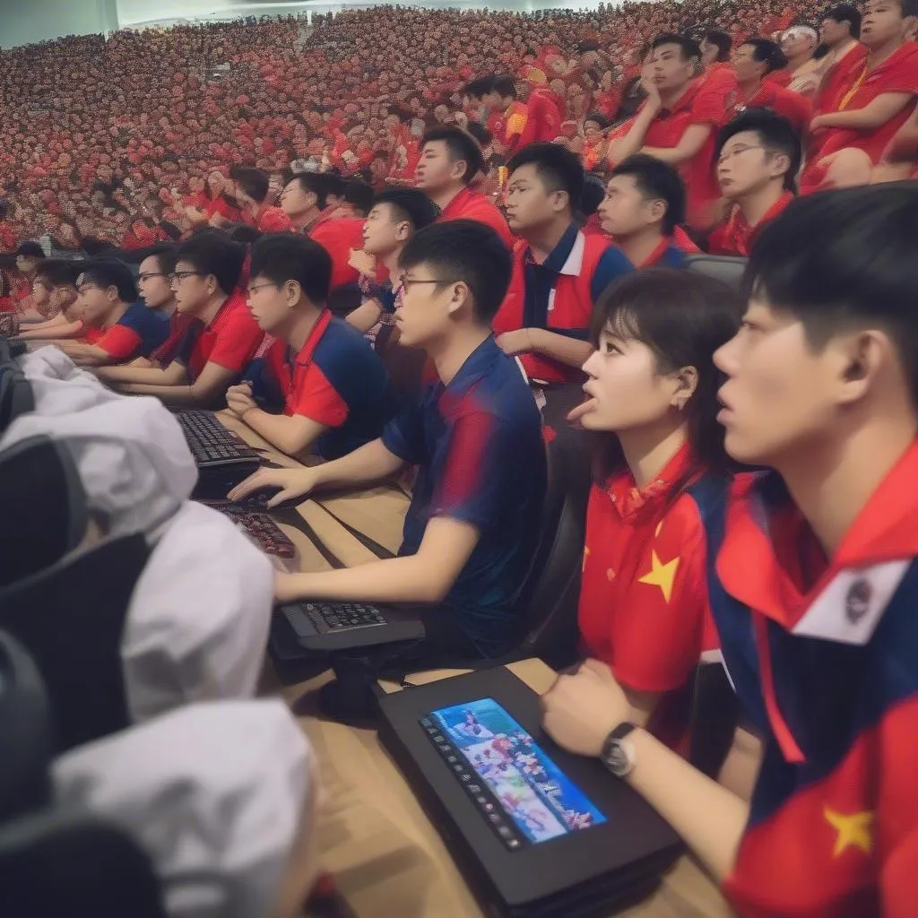 Hình ảnh minh họa cho đội tuyển Việt Nam thi đấu Asian Game 2018 LOL 