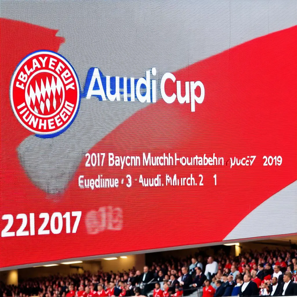 Logo Audi Cup 2017