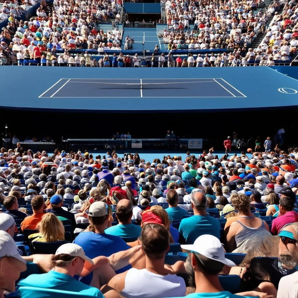 Khán giả tại Australian Open 2019