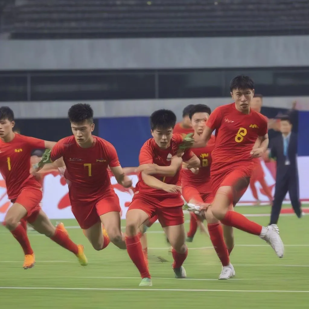 Bảng xếp hạng chung kết Asiad 2019