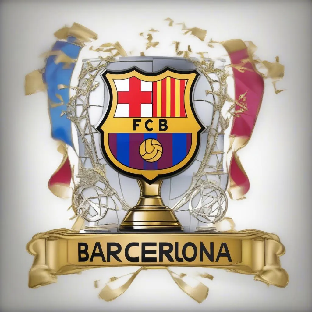 Logo của Barcelona - Nhà vô địch Champions League 2008-2009