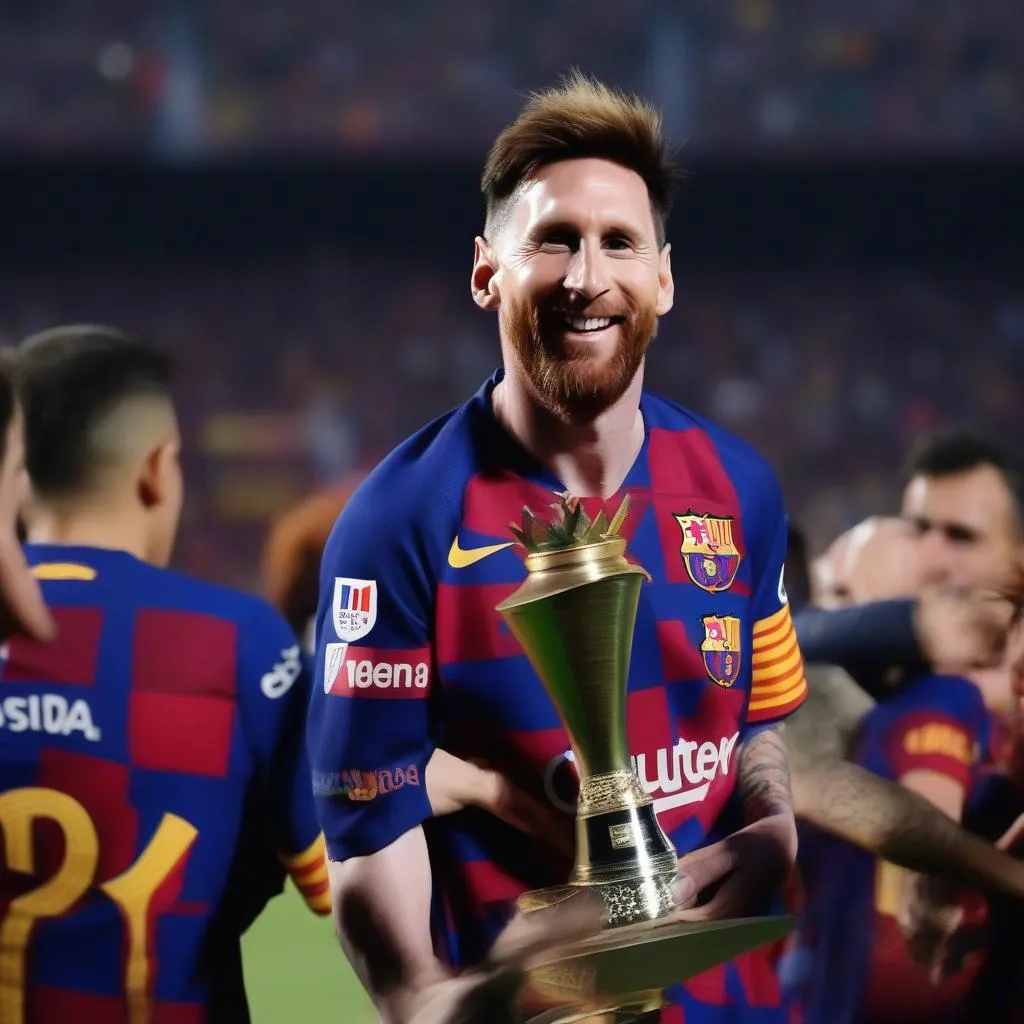 Barca vô địch La Liga mùa giải 2019