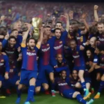 barca vô địch la liga