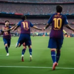 Barca Vô Địch Sau Vòng Đấu Cuối: Messi, Suarez, Neymar tỏa sáng