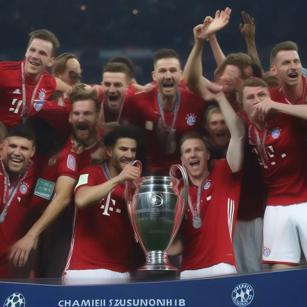 Bayern Munich Vô Địch Champions League 2013