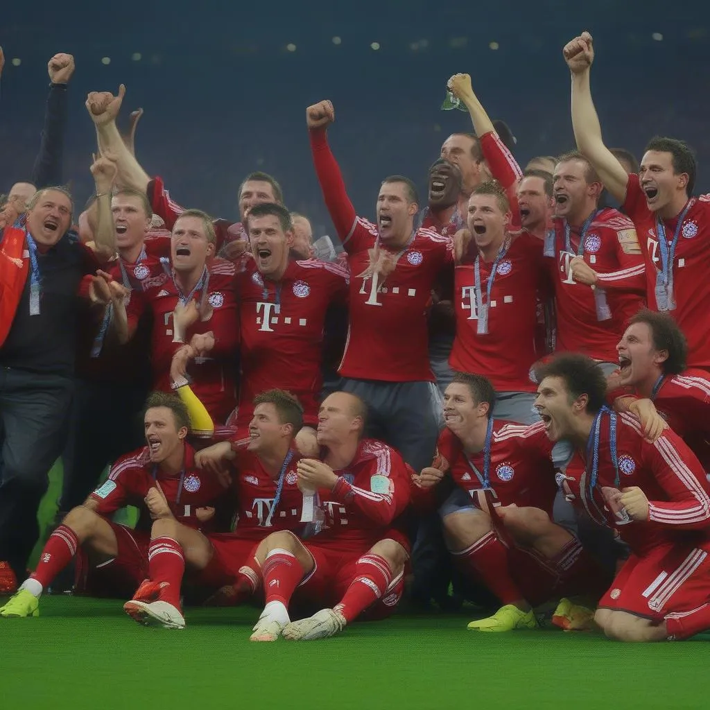 Bayern Munich vô địch C1 2013