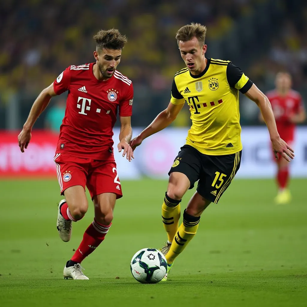 Trận đấu Bayern Munich vs Borussia Dortmund