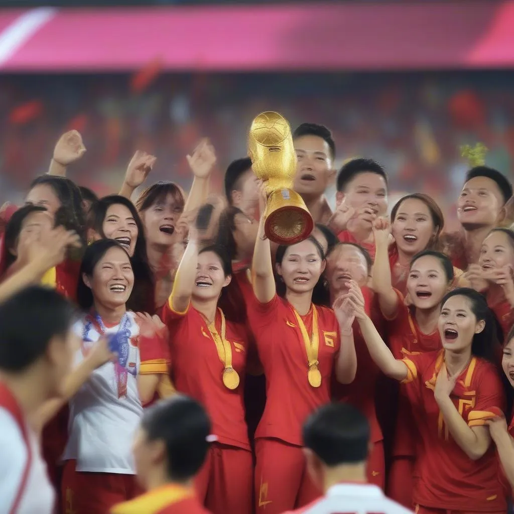 Đội tuyển bóng đá nữ Việt Nam vô địch SEA Games 2019