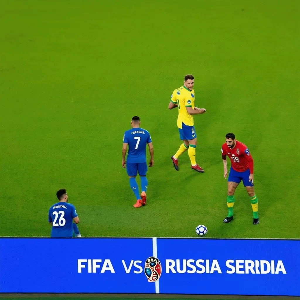 Trận đấu Brazil vs Serbia World Cup 2018