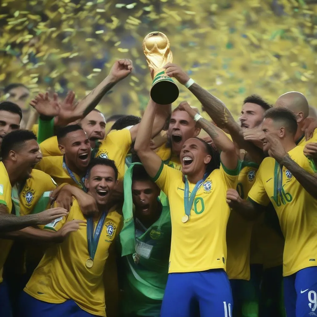 Brazil đội tuyển vô địch world cup nhiều nhất