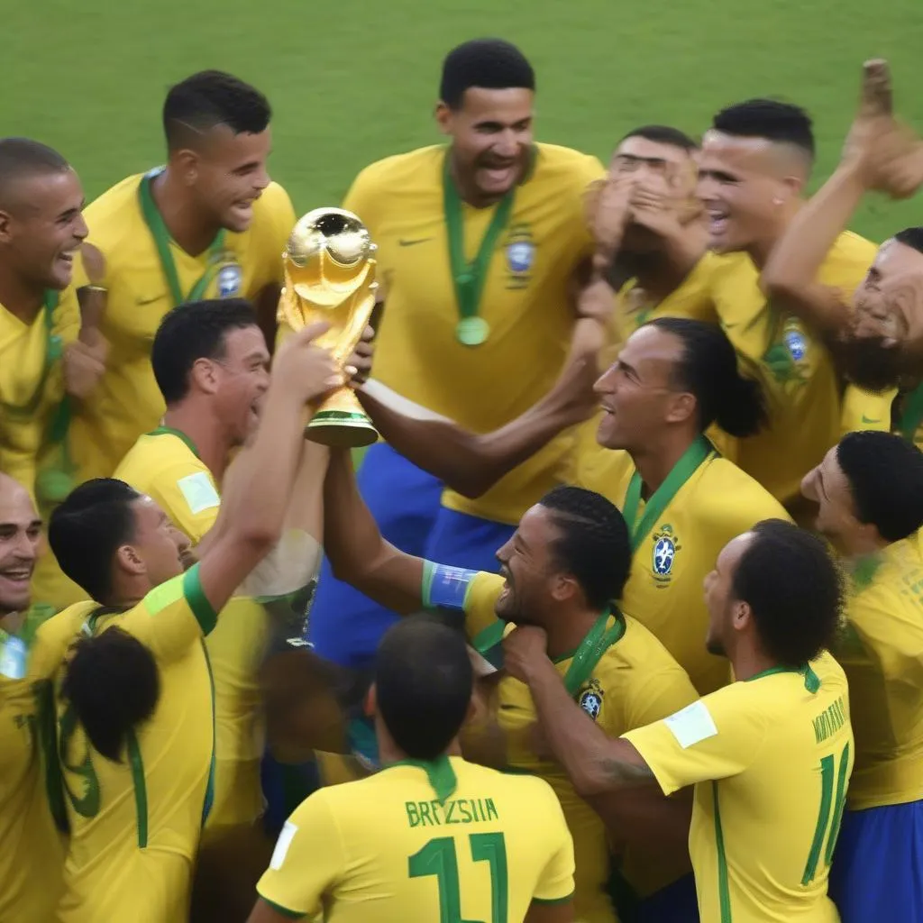 Brazil vô địch World Cup nhiều nhất