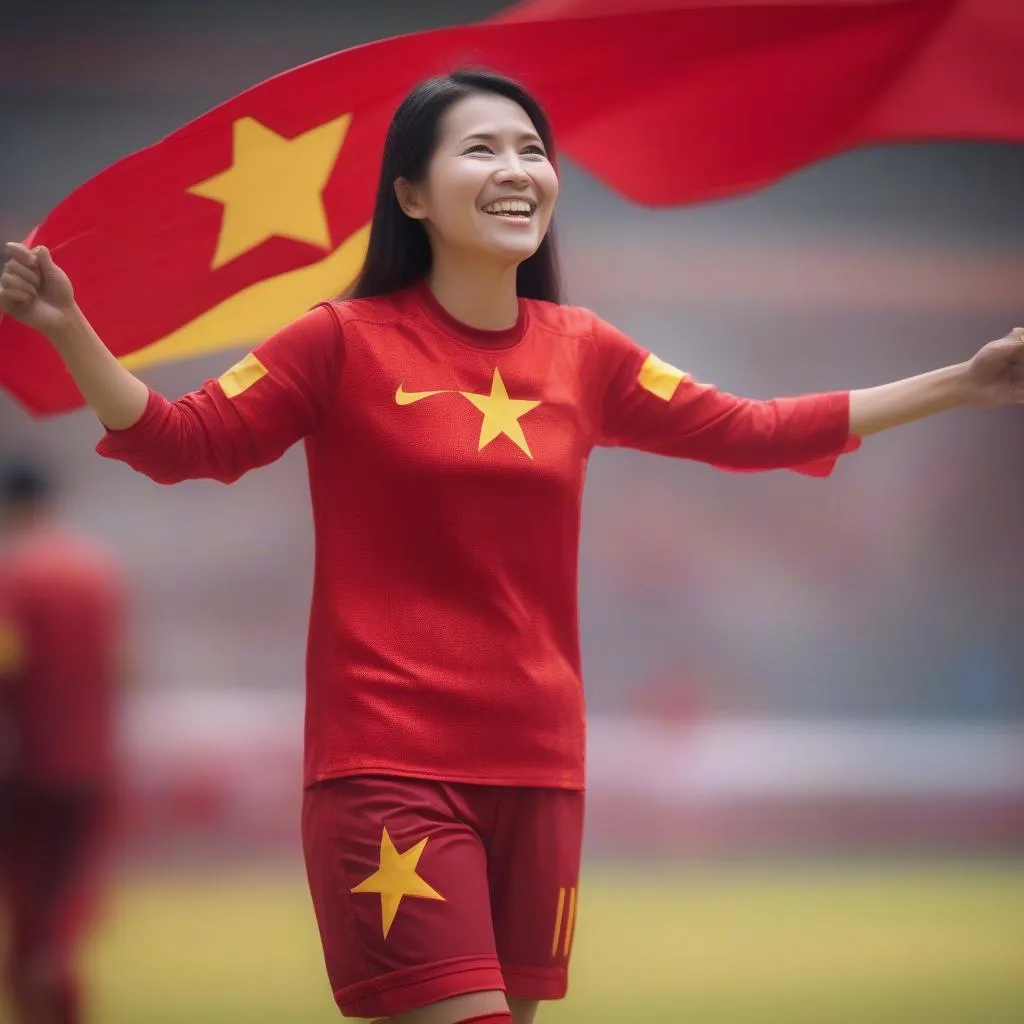 Bùi Thị Thu Thảo: Nữ vận động viên bóng đá Việt Nam thi đấu tại Asiad 2018, hướng về lá cờ Tổ quốc