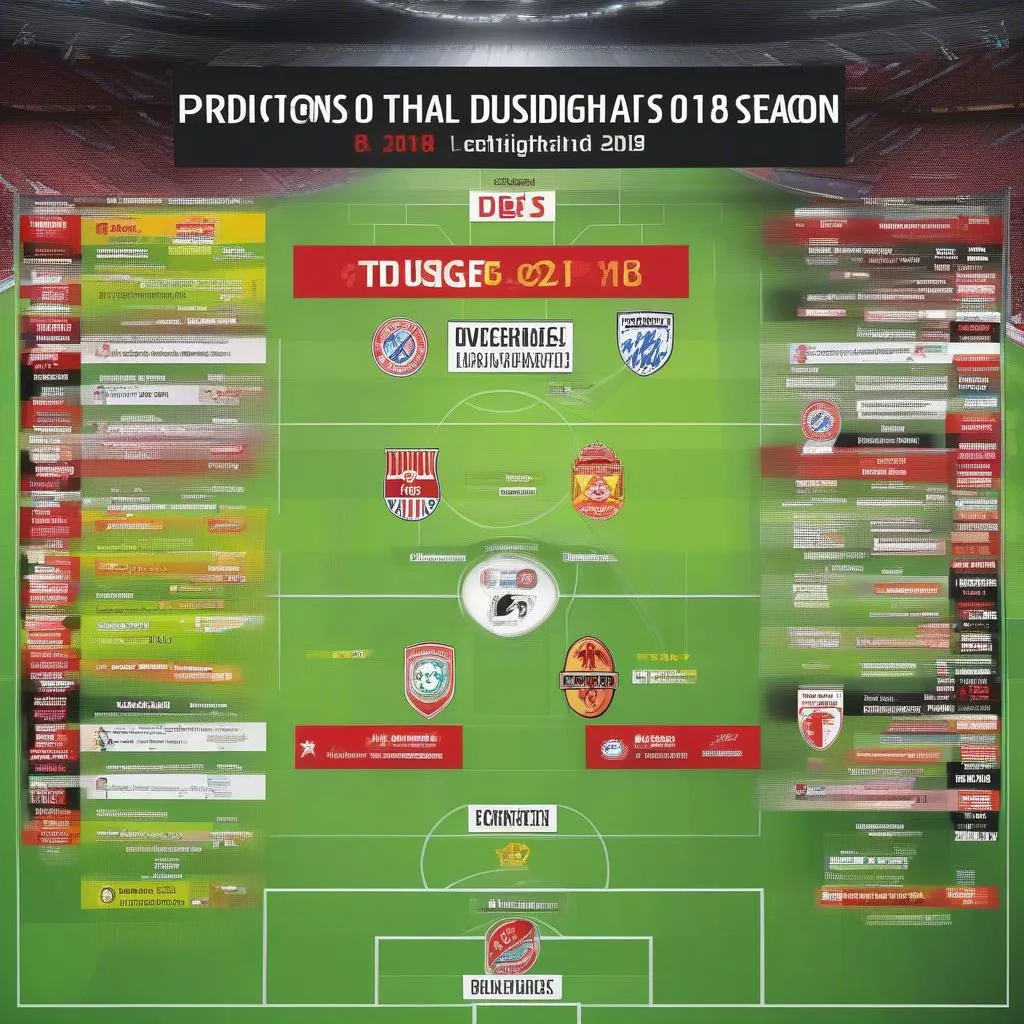 Dự đoán tỷ số Bundesliga 2018-19