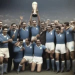 Hình ảnh đội tuyển Uruguay vô địch World Cup 1930 và 1950